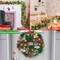 9Ft Prelit Christmas Garland with 50 LED Lights, Berries & Pinecones – Battery Operated